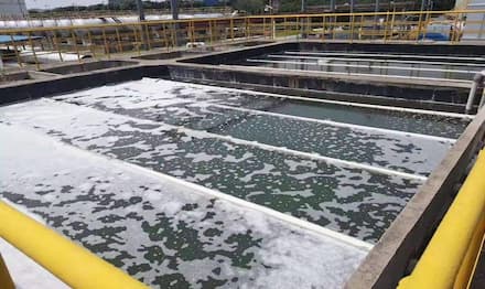 Antifoam agent for industrial wastewater treatment: solution to sewage foaming